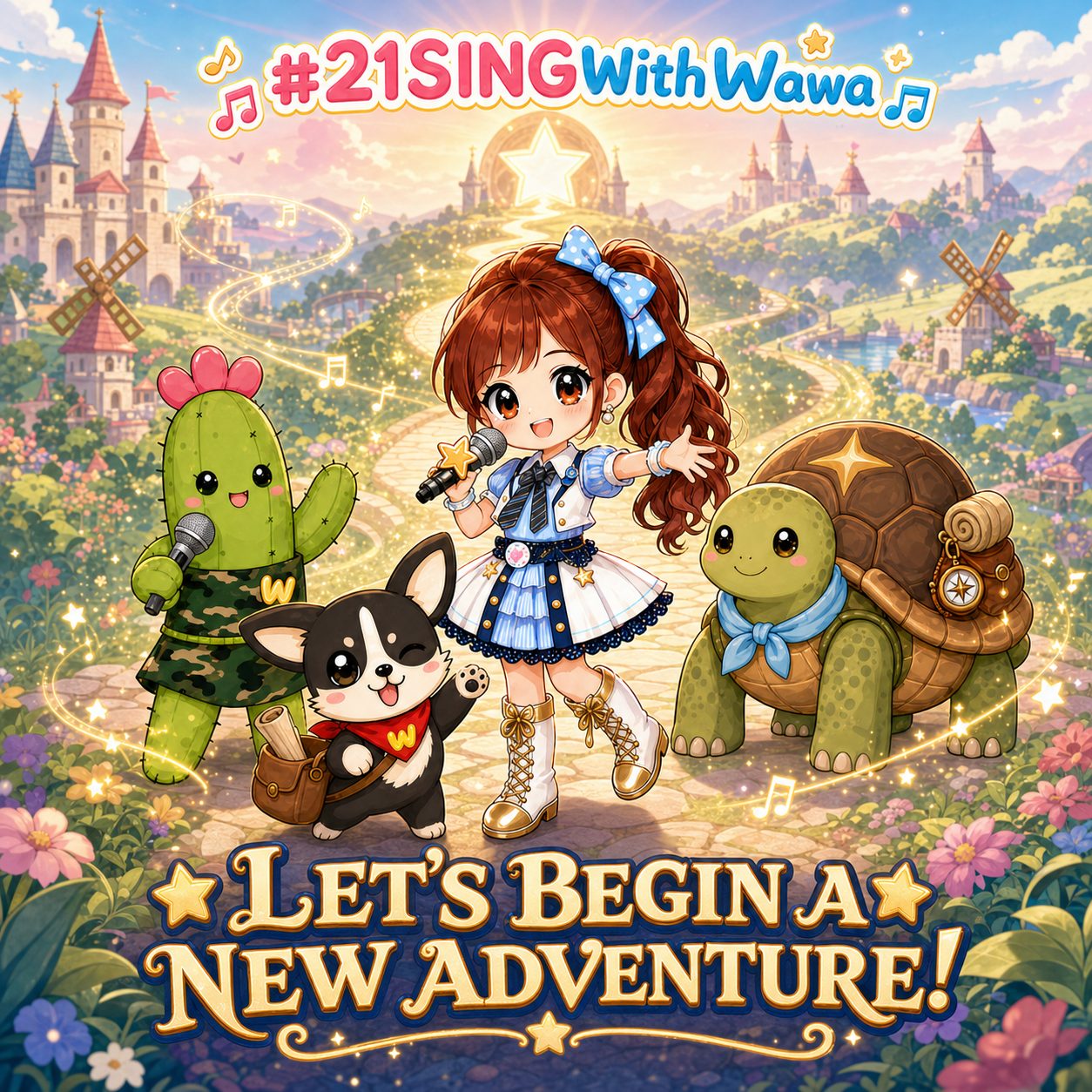 โปรโมตกิจกรรม #21SINGWithWawa